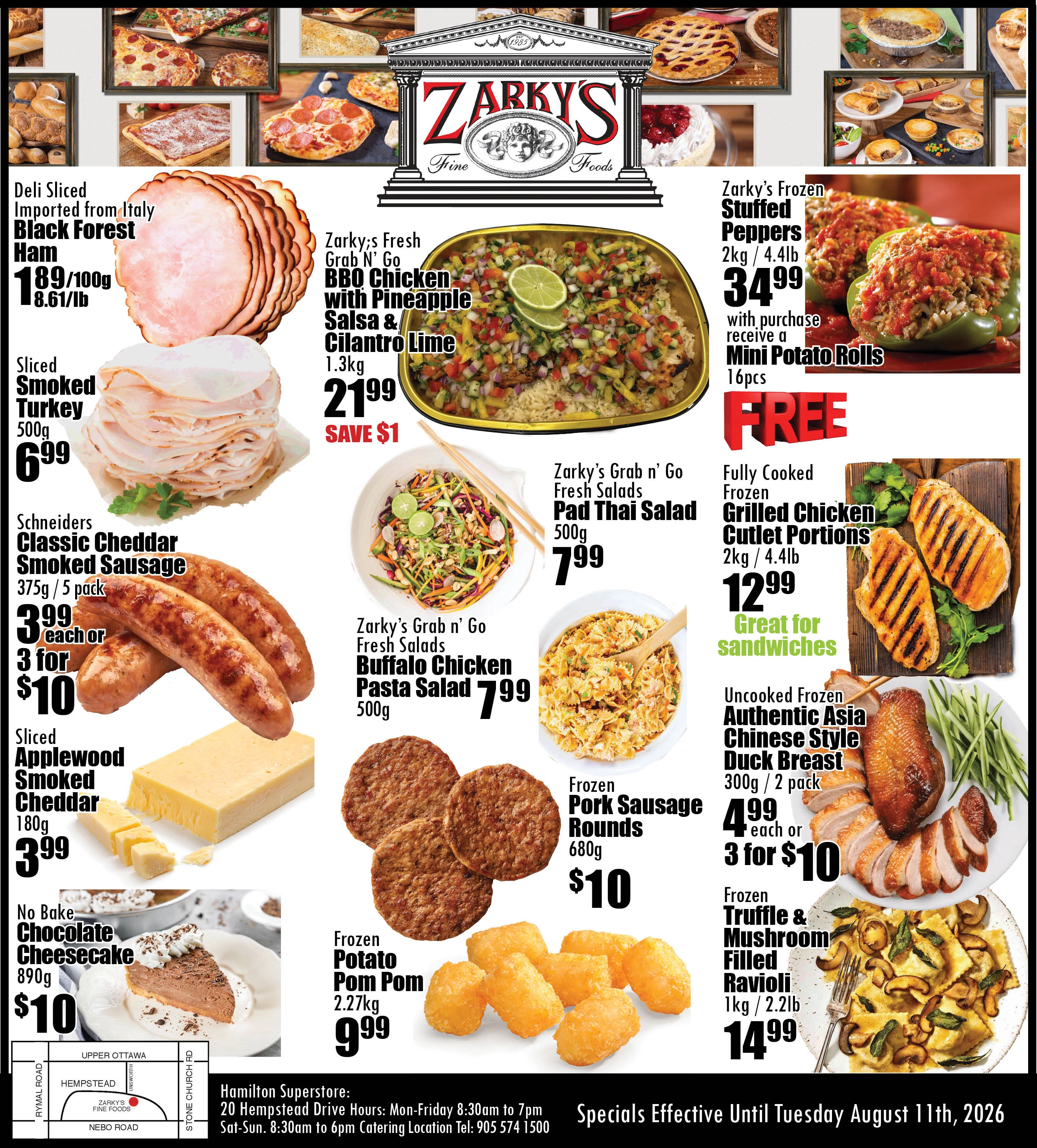 Zarky's flyer page 1