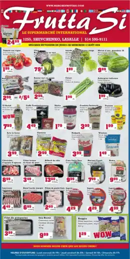 Frutta Si Frutta Si Flyer August 6 to 12