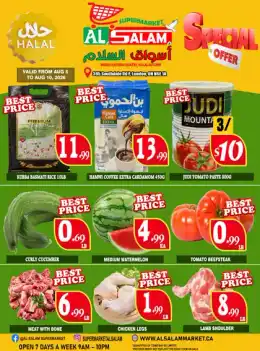 Al-Salam Supermarket Al-Salam Supermarket Flyer August 4 to 10