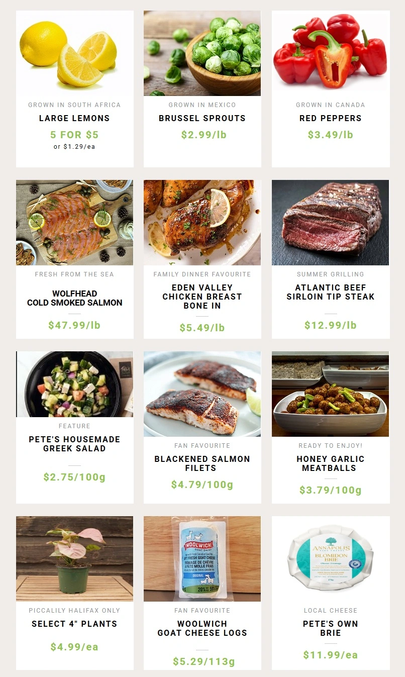 Pete's Fine Foods flyer page 2