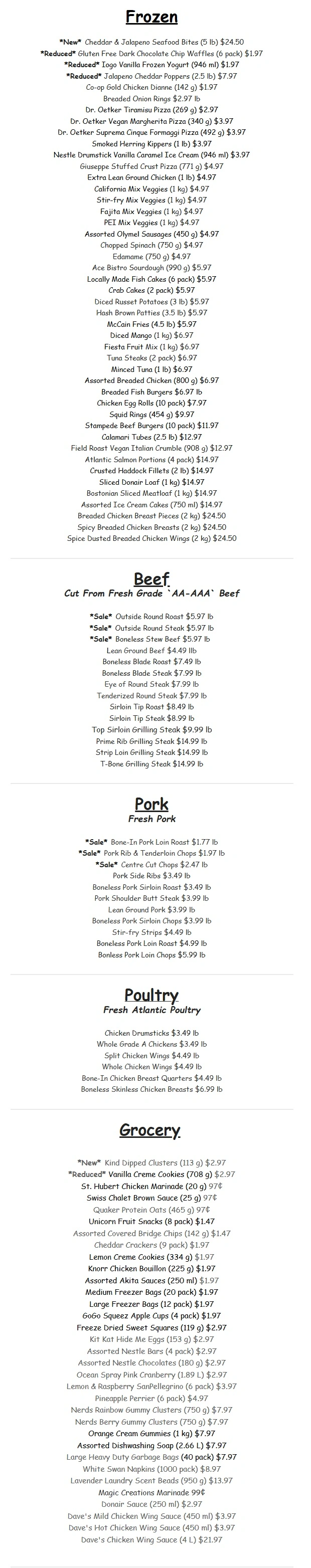 Gateway Meat Market flyer page 13