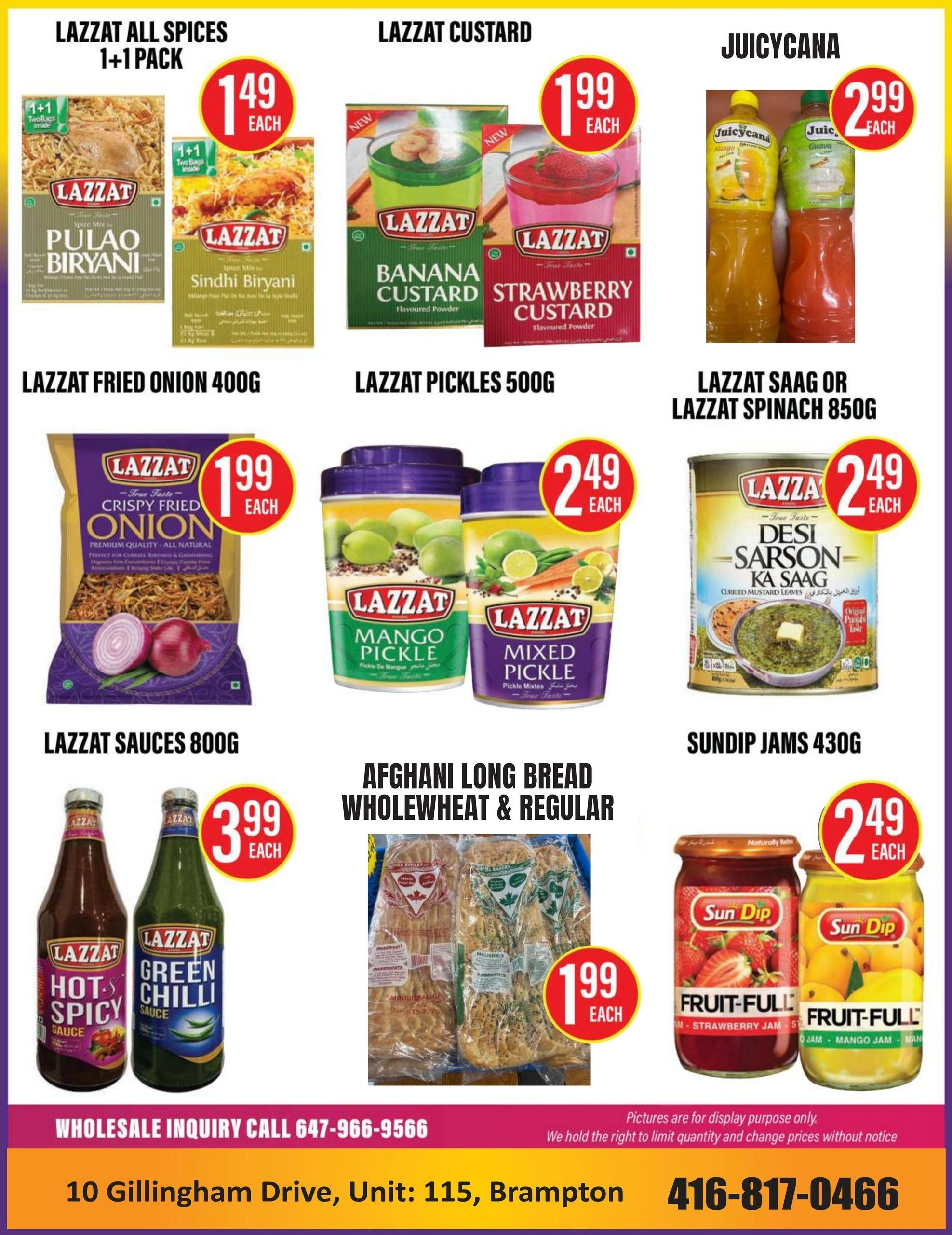 Aazim Halal Meat & Grill flyer page 8