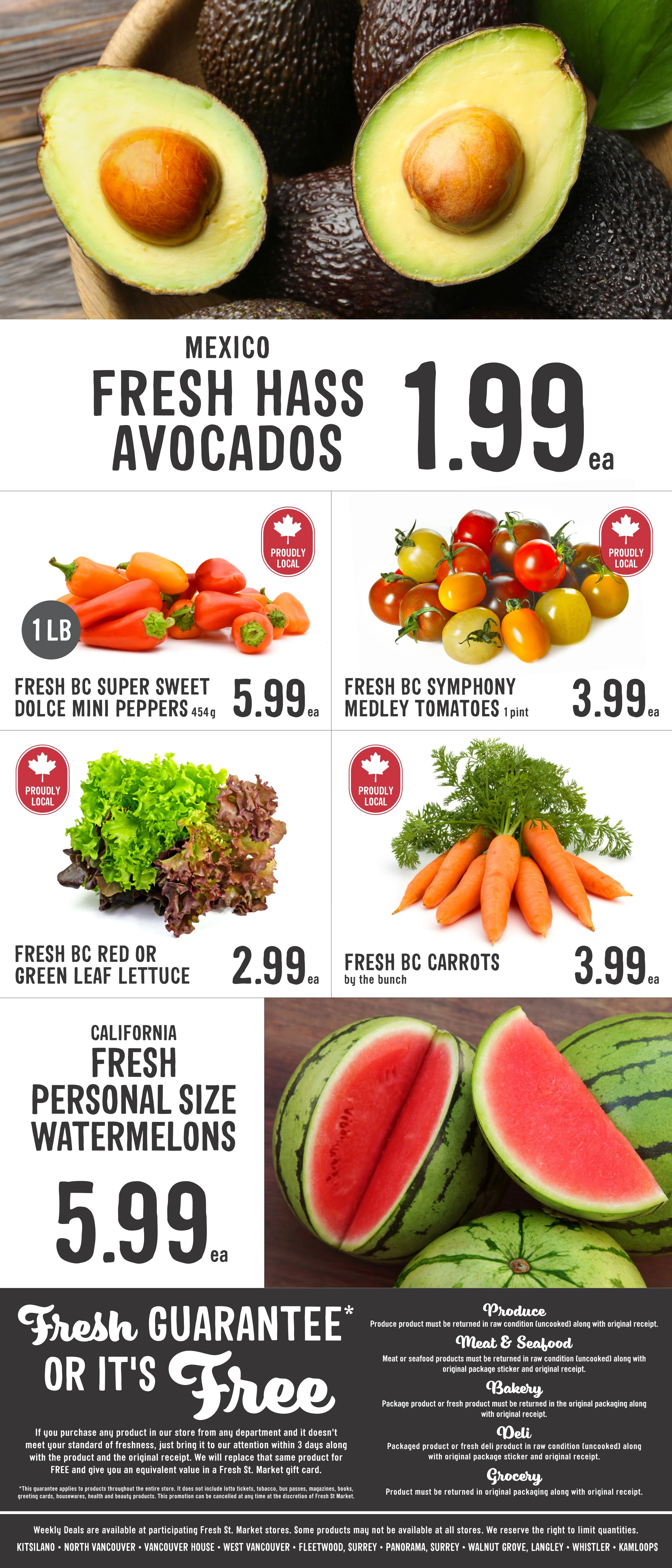 Fresh St. Market flyer page 4