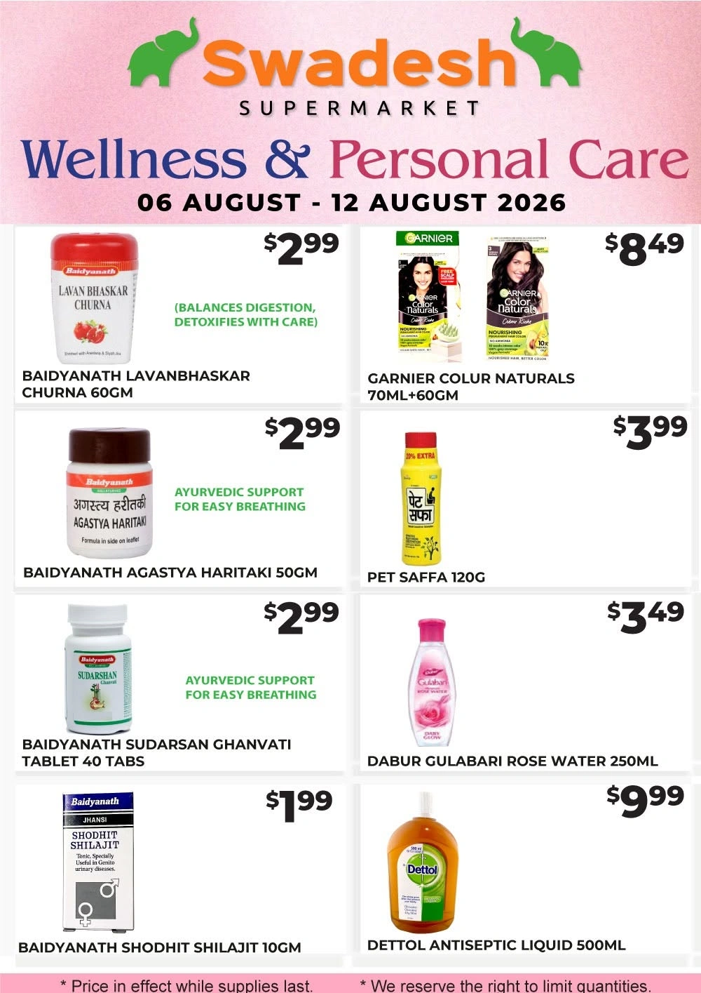Swadesh Supermarket flyer page 4