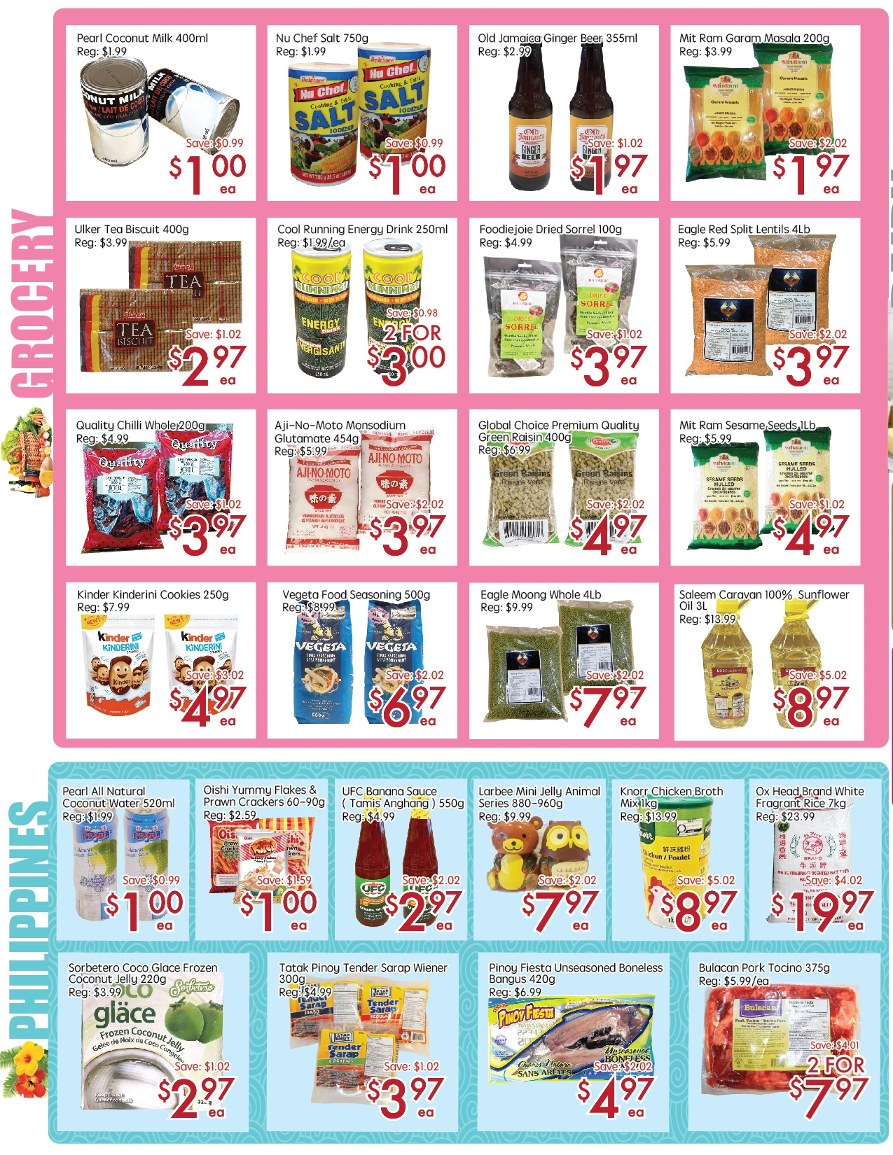 Sunny Food Mart flyer page 2
