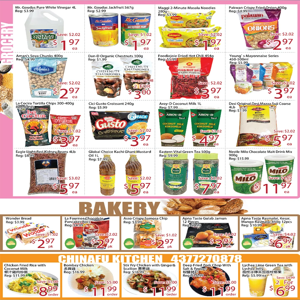Sunny Food Mart flyer page 2