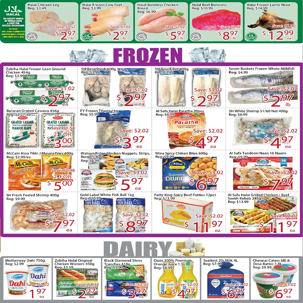 Sunny Food Mart flyer page 3