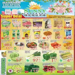 Sunny Food Mart Sunny Foodmart (Markham) Flyer August 7 to 13