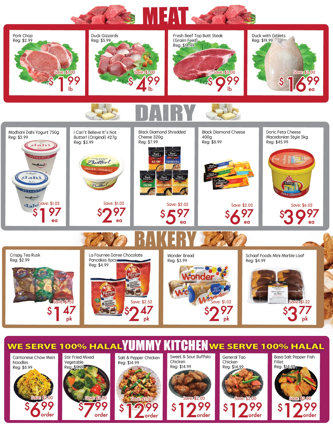 Sunny Food Mart flyer page 3