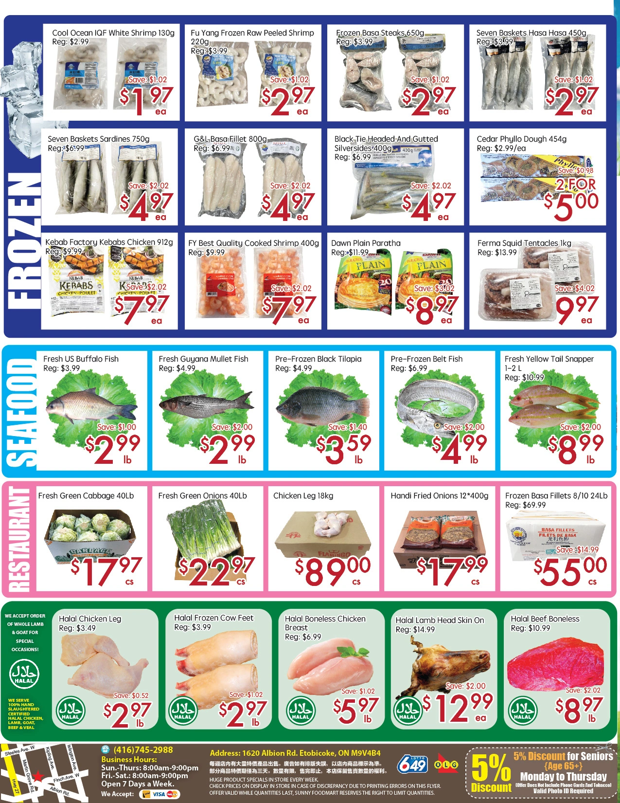 Sunny Food Mart flyer page 4