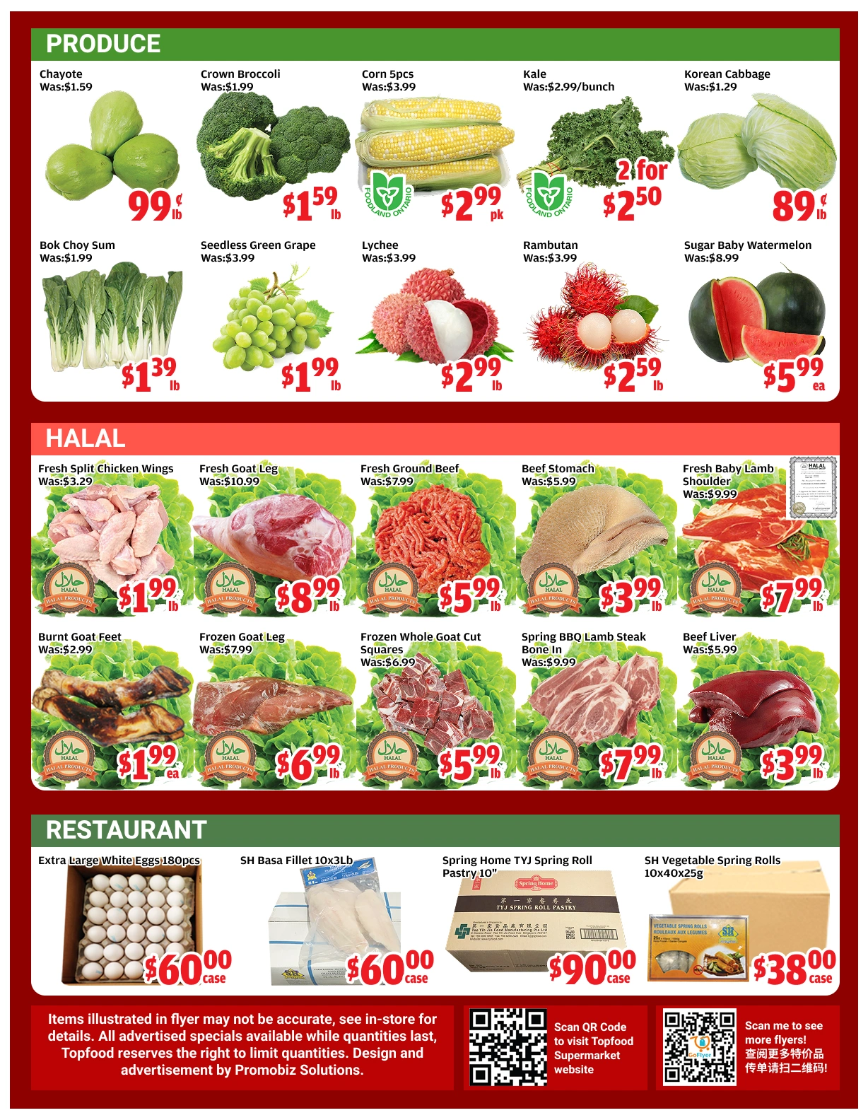 Top Food Supermarket flyer page 3