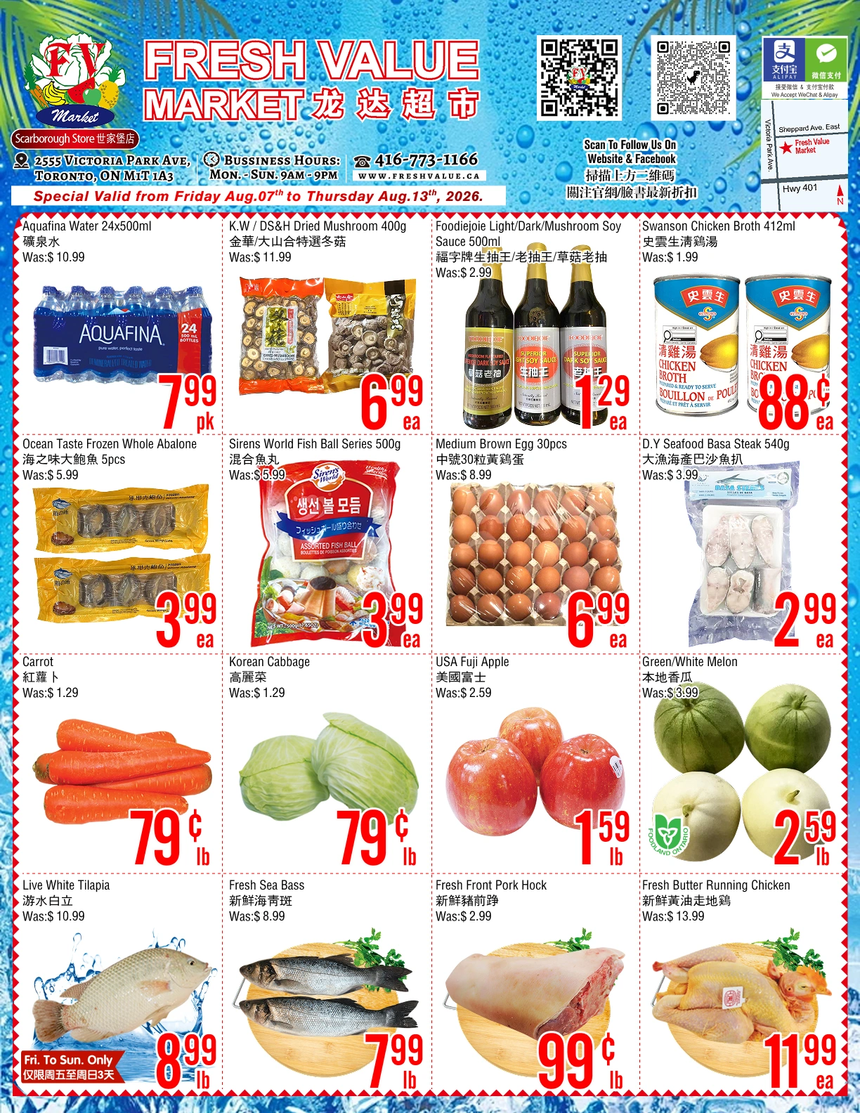 Fresh Value flyer page 1
