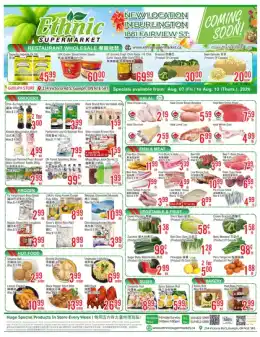 Ethnic Supermarket Ethnic Supermarket (Guelph) Flyer August 7 to 13