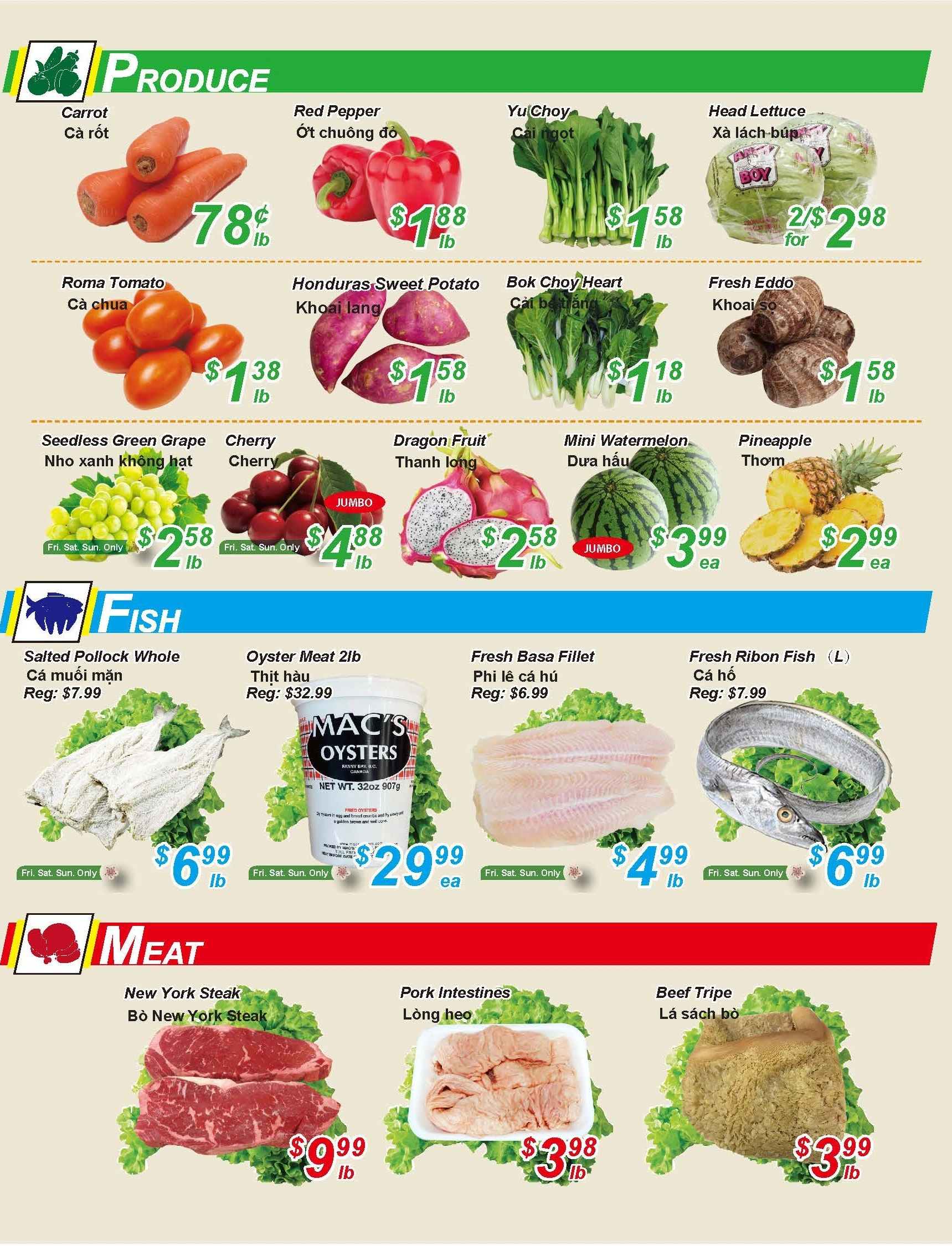 Golden Fresh Market flyer page 3