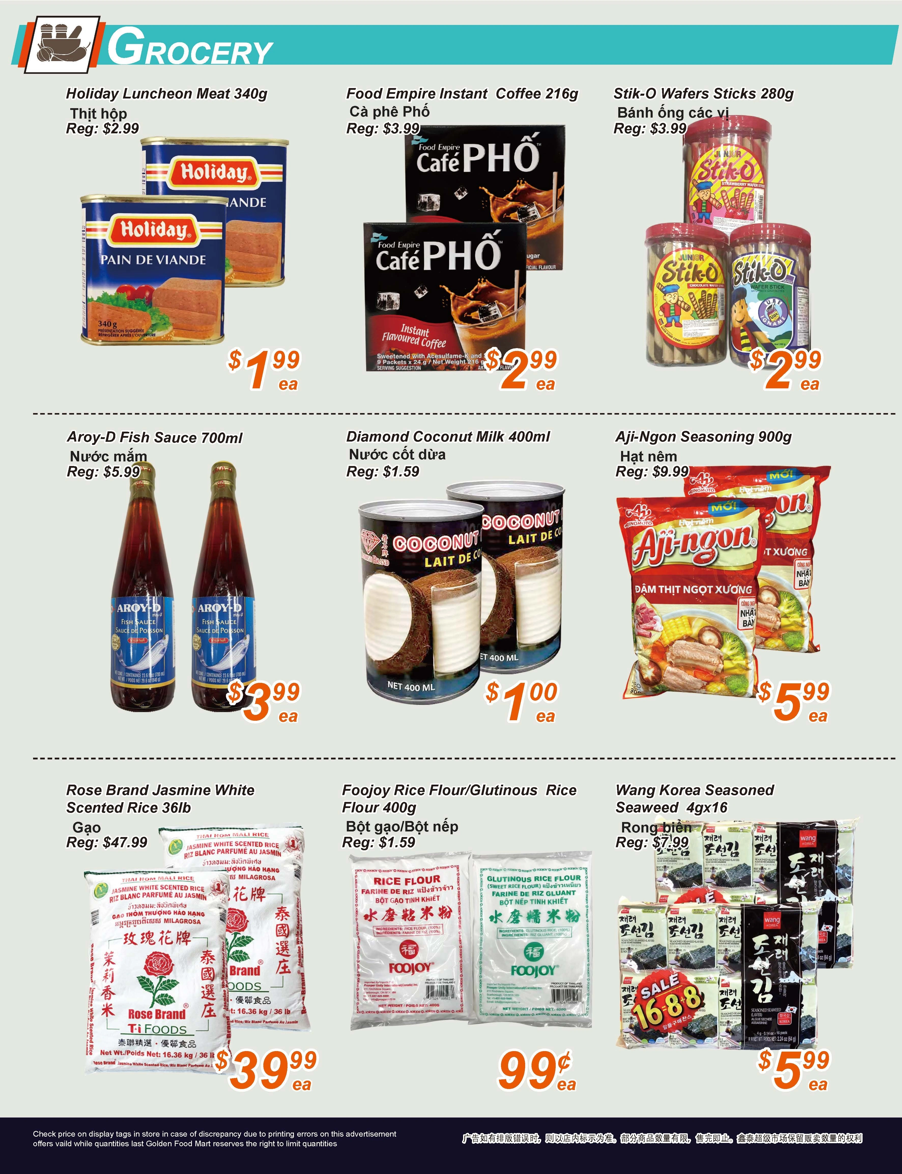 Golden Fresh Market flyer page 4