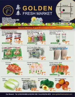 Golden Fresh Market Golden Fresh Market Flyer August 7 to 13