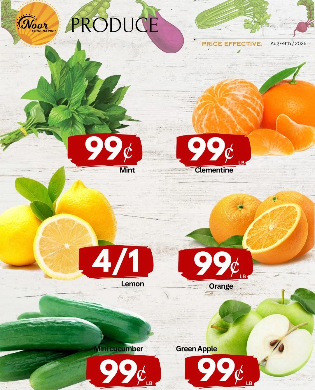 Noor Food Market flyer page 2