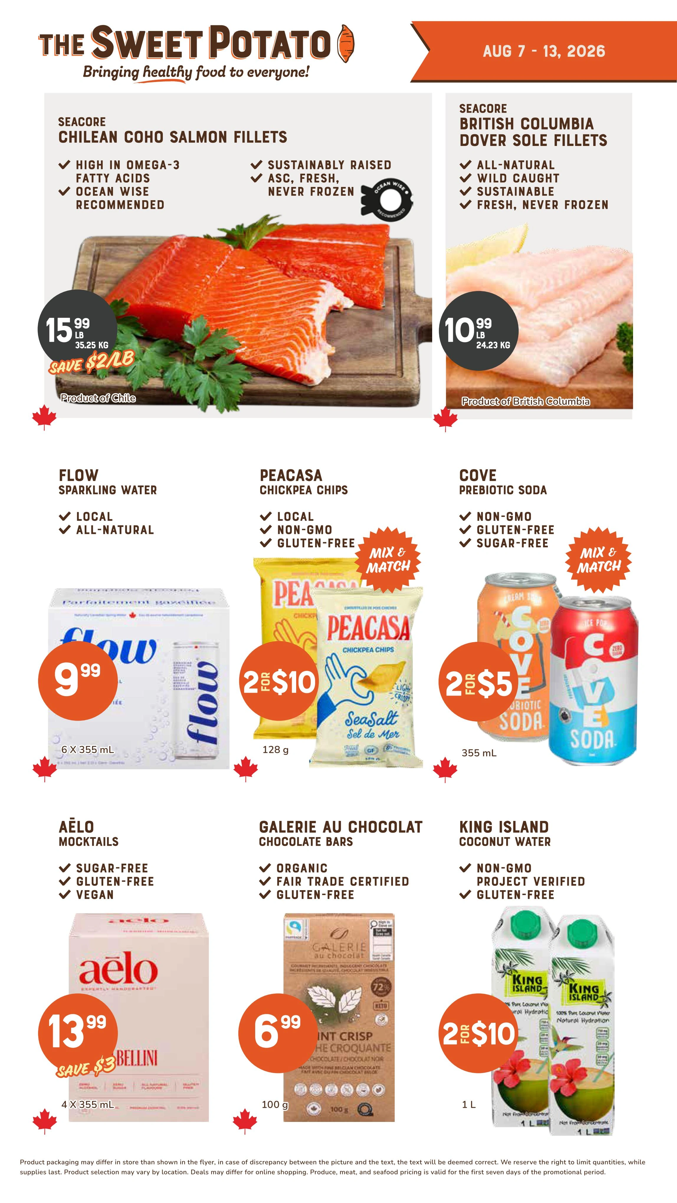 The Sweet Potato flyer page 3