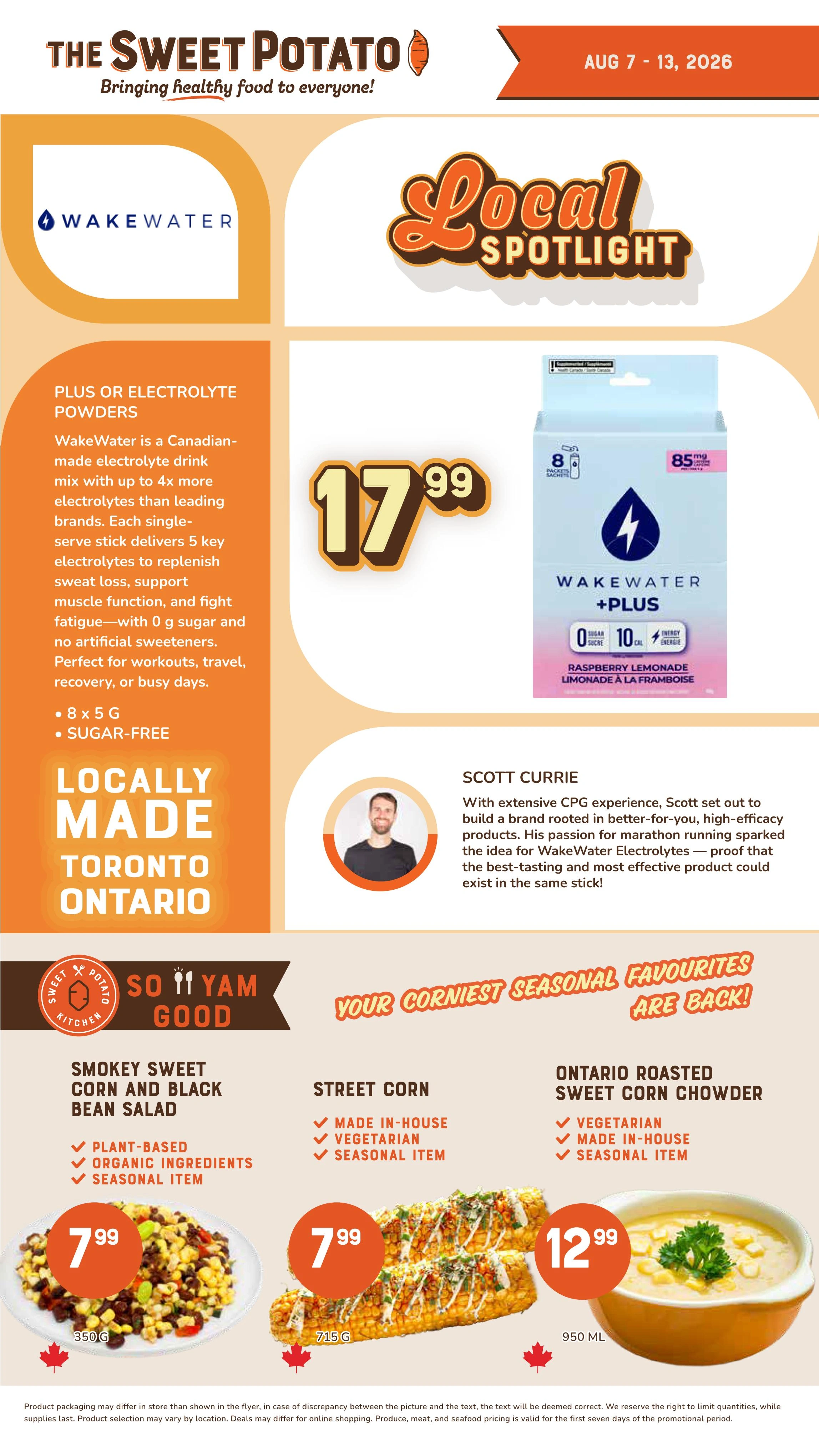 The Sweet Potato flyer page 4