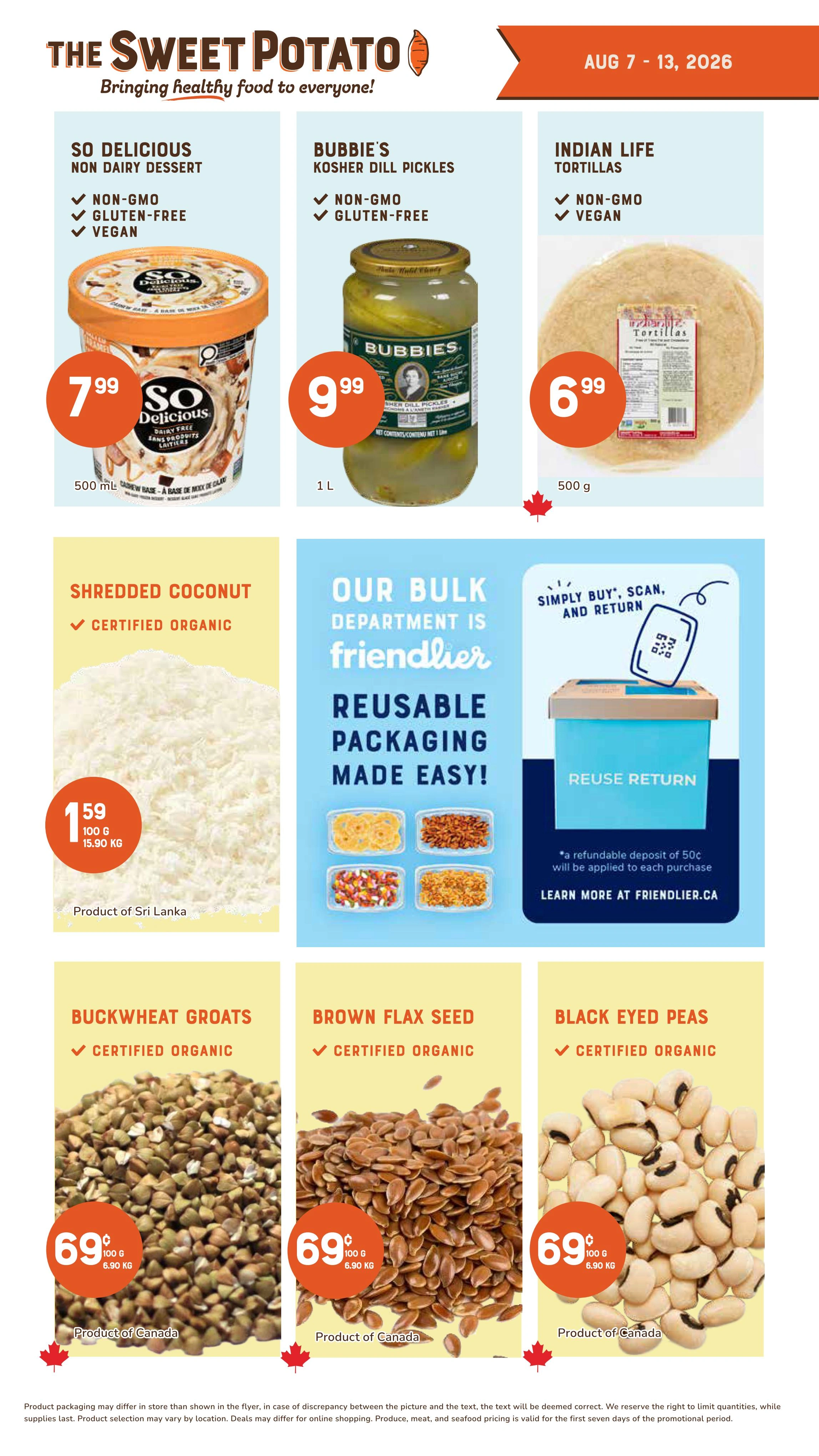The Sweet Potato flyer page 7