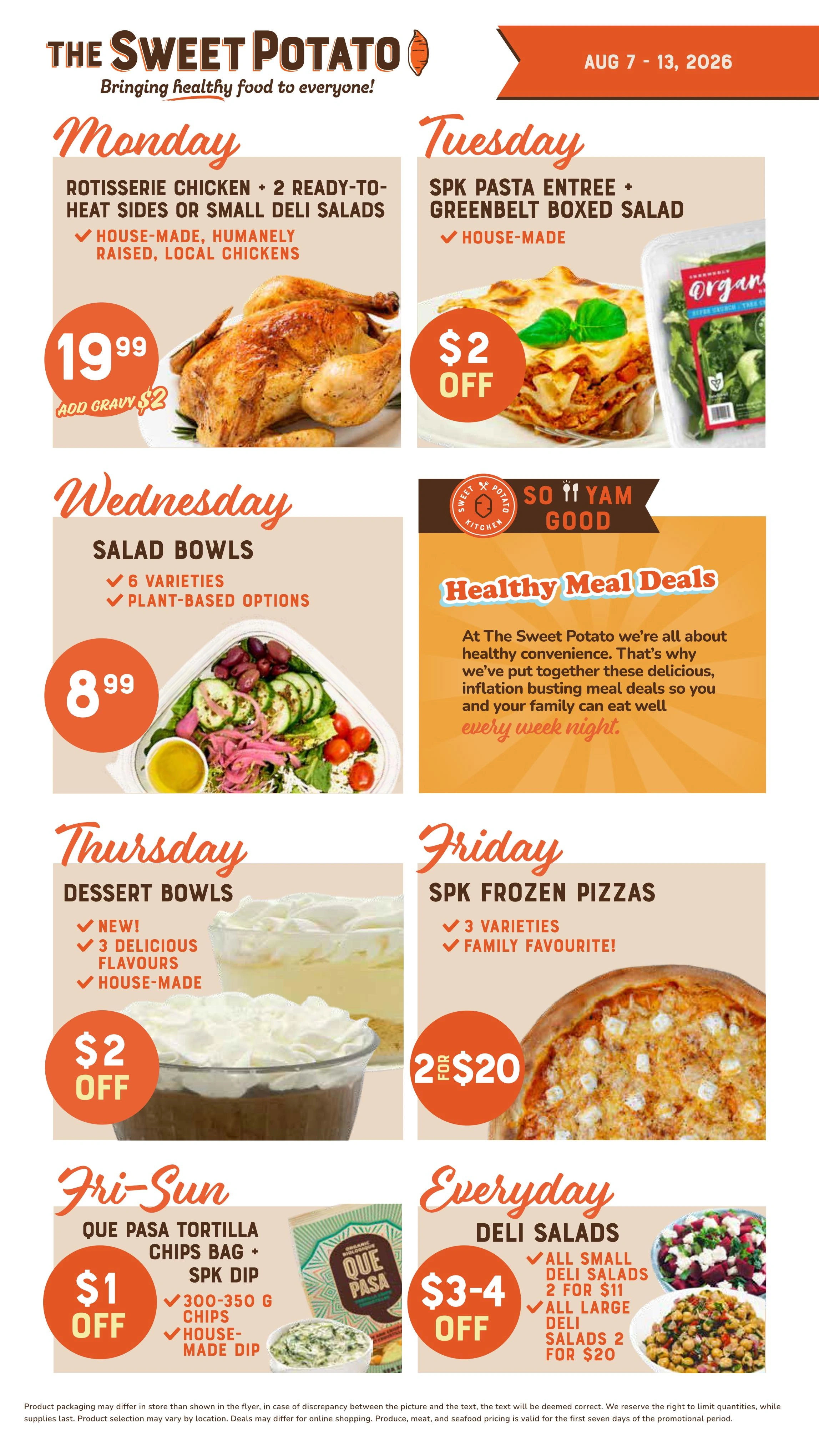 The Sweet Potato flyer page 9