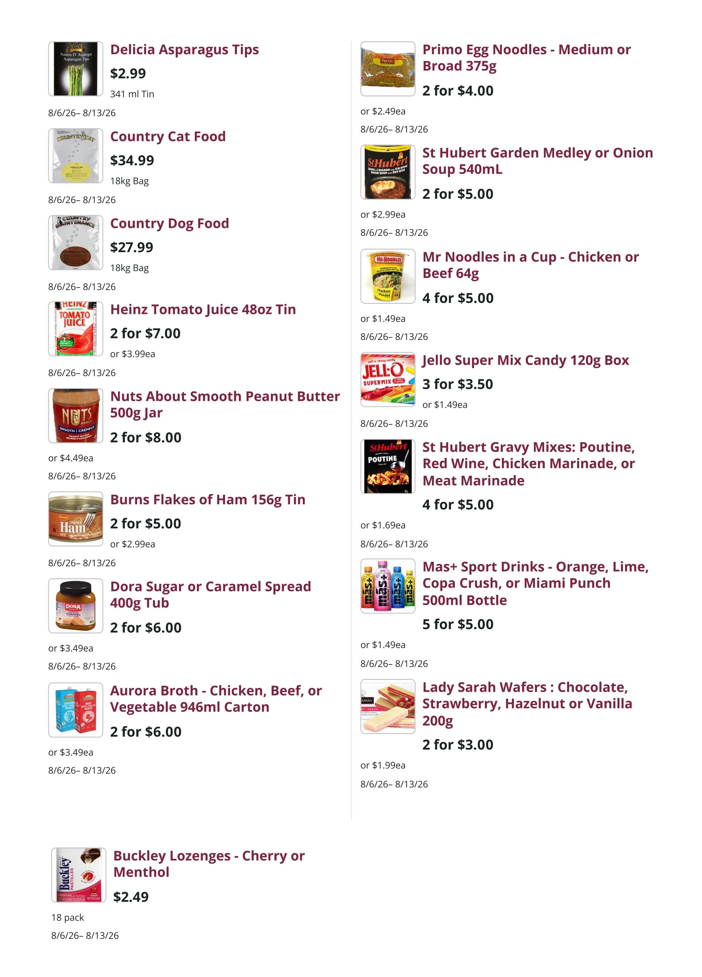 Mike Dean Local Grocer flyer page 9