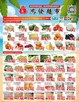 SuperKing Supermarket Superking Supermarket (North York) Flyer August 7 to 13