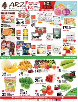 Arz Fine Foods Arz Fine Foods Flyer August 7 to 13