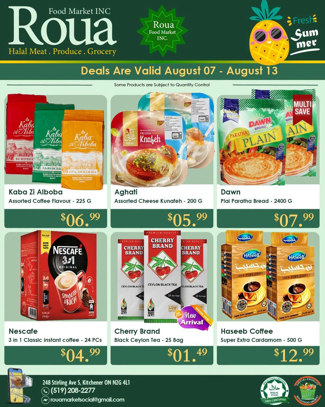 Roua Food Market flyer page 5