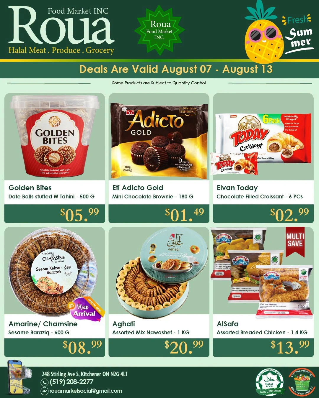 Roua Food Market flyer page 6