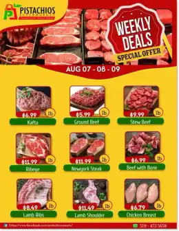 Pistachios Supermarket Pistachios Supermarket Flyer August 7 to 12