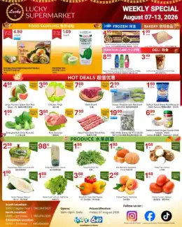 Lucky Supermarket Lucky Supermarket (Edmonton) Flyer August 7 to 13