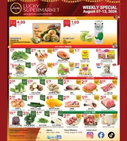 Lucky Supermarket Lucky Supermarket (Calgary) Flyer August 7 to 13