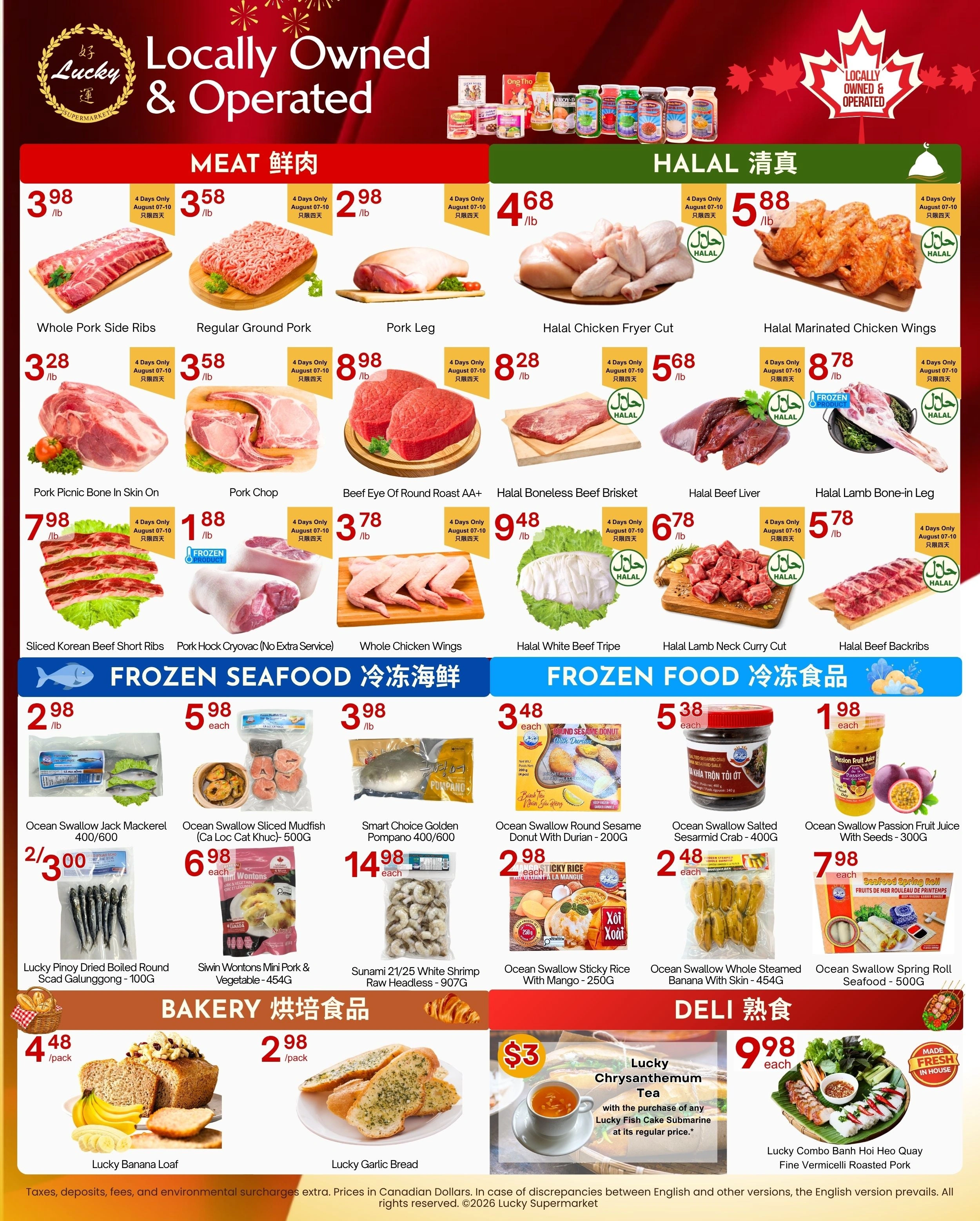 Lucky Supermarket flyer page 3