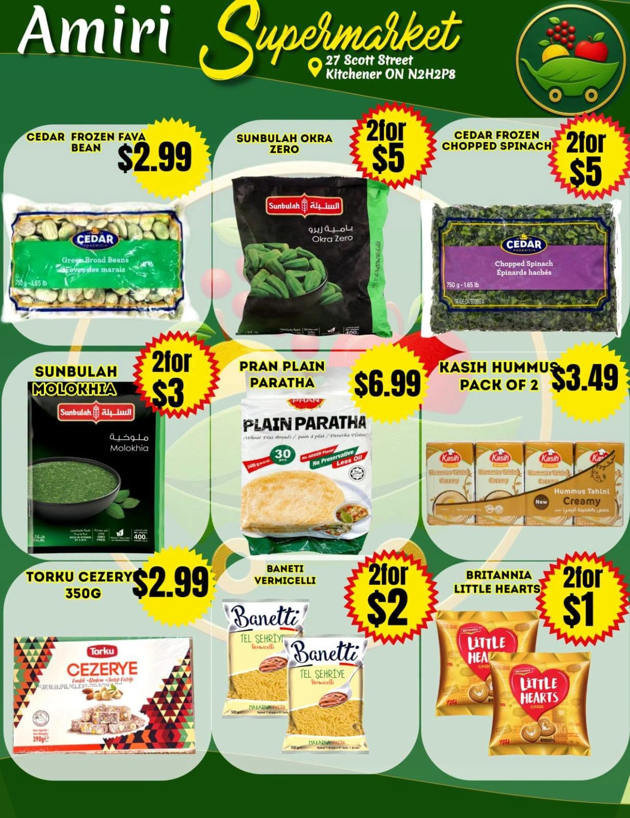 Amiri Supermarket flyer page 1