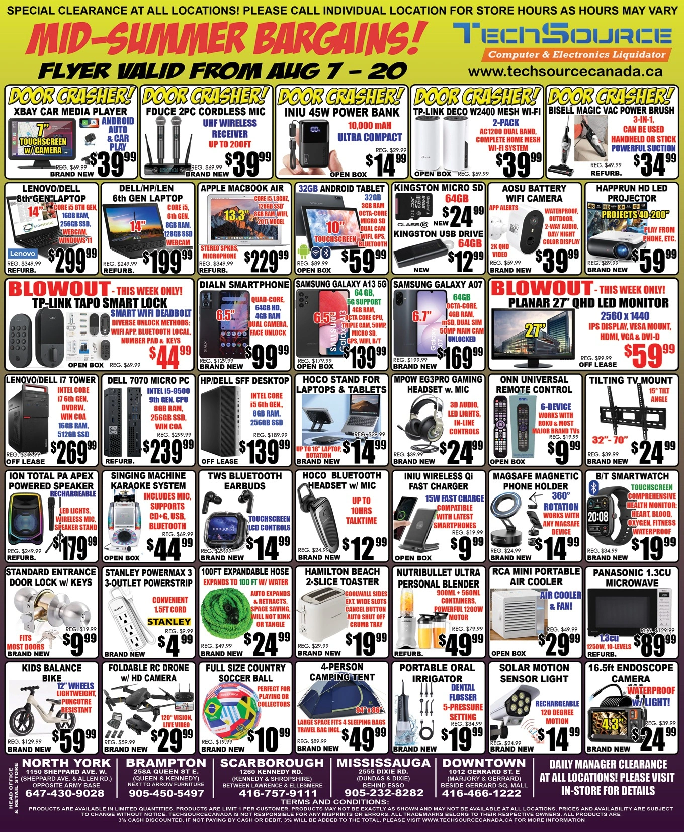 TechSource Canada flyer page 1