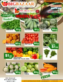 Big Bazaar Canada Big Bazaar Canada Flyer August 7 to 12