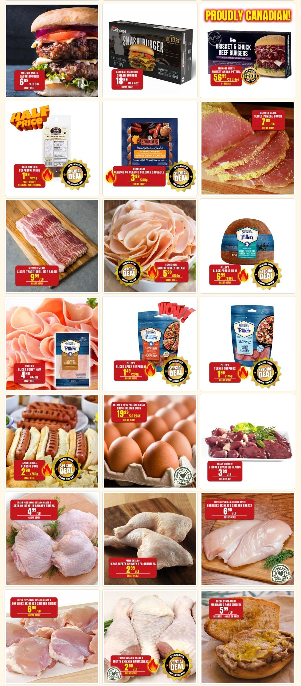 Robert's Quality Fresh Meats flyer page 2