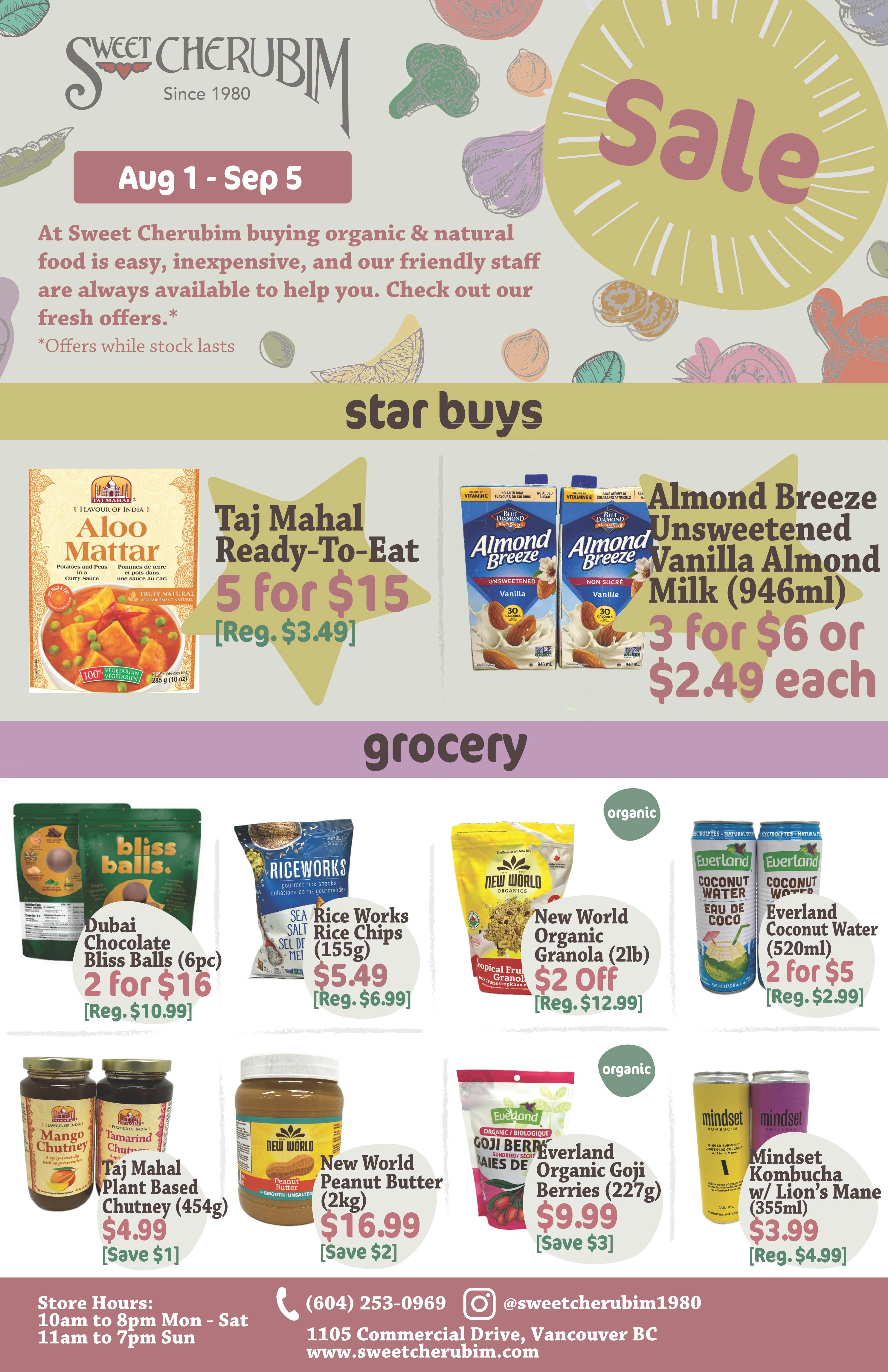 Sweet Cherubim flyer page 1
