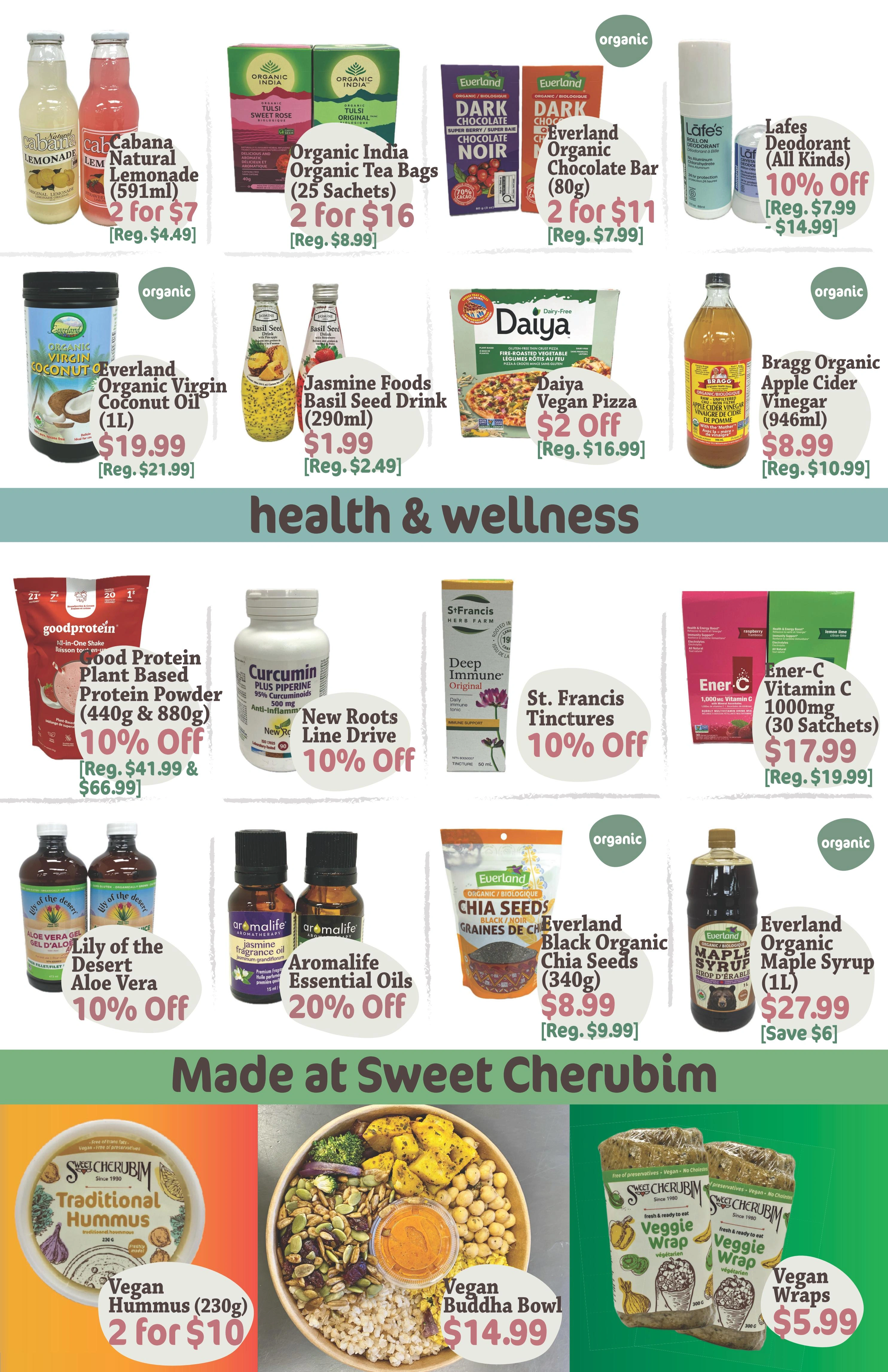 Sweet Cherubim flyer page 2